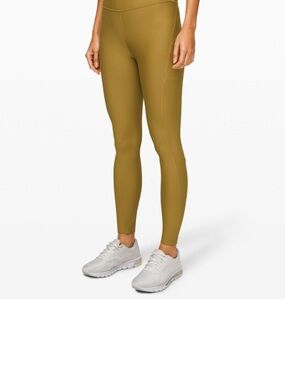 lululemon athletica High-Waist Leggings in Beige